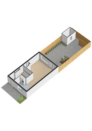 Floorplan - Ijsselmeerweg 33, 1316 RH Almere